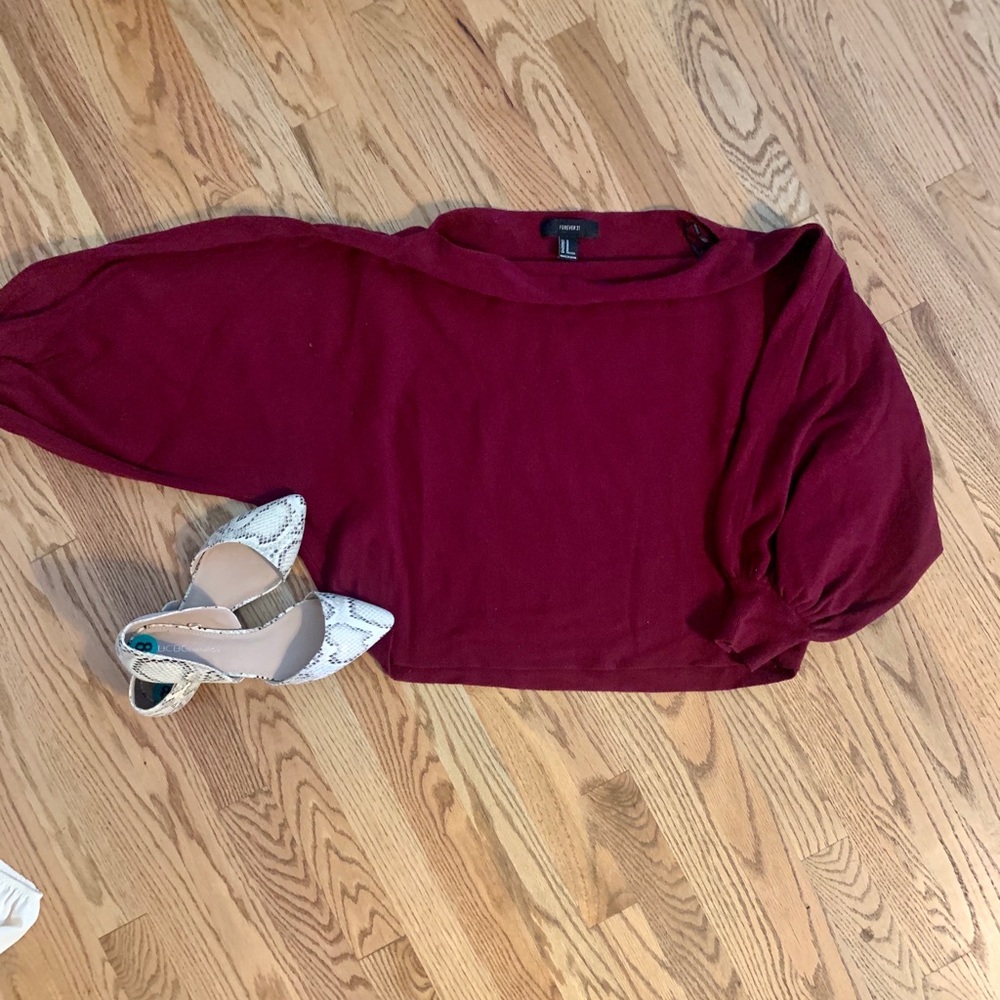 Maroon Sweater